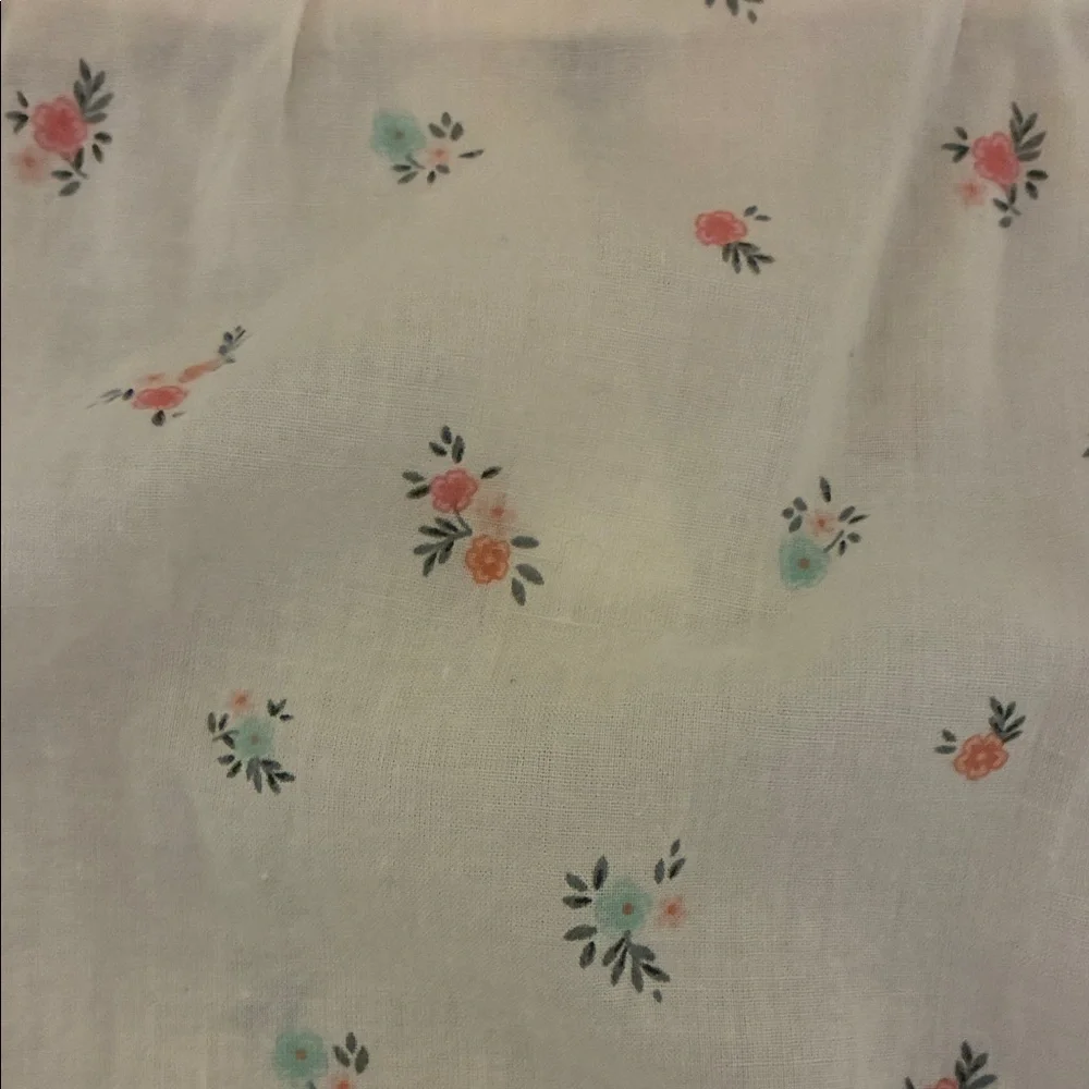 H&M Cream Floral Diaper Cover